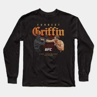 Forrest Griffin Retro Bitmap Long Sleeve T-Shirt